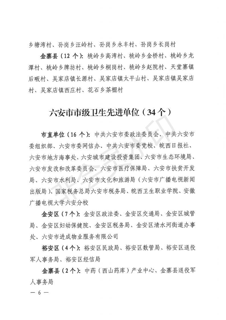 金愛衛(wèi)〔2021〕1號 關(guān)于命名金安區(qū)城北鄉(xiāng)、金安區(qū)政法委等單位為市級衛(wèi)生鎮(zhèn)和衛(wèi)生先進單位的通報_05.jpg